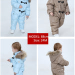 Russian winter baby snowsuit - Babies Hunt