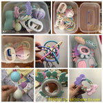 9PCS Rattle Baby Toys With Box - Babies Hunt