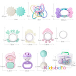 9PCS Rattle Baby Toys With Box - Babies Hunt