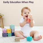 Baby Grasp Toy Building Blocks - Babies Hunt
