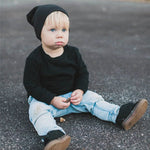 New Baby Hip Hop Winter Cap - Babies Hunt