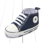 New Canvas Newborn Boys Shoes - Babies Hunt