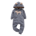 Winter Warm Baby Rompers Costume - Babies Hunt
