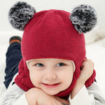 Kids Winter Warm Caps Scarf Set - Babies Hunt