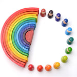 Baby Toys Large Rainbow Blocks - Babies Hunt