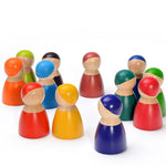 Baby Toys Large Rainbow Blocks - Babies Hunt