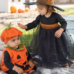 Baby Pumpkin Romper Costumes - Babies Hunt