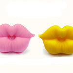 NEW BABY PACIFIER RED KISS LIPS - Babies Hunt