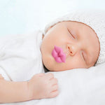 NEW BABY PACIFIER RED KISS LIPS - Babies Hunt