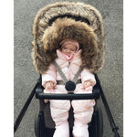 Infant Baby Fur Hooded Snowsuit - Babies Hunt