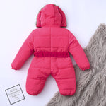 Infant Baby Fur Hooded Snowsuit - Babies Hunt