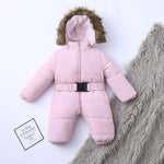 Infant Baby Fur Hooded Snowsuit - Babies Hunt