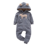 Winter Warm Baby Rompers Costume - Babies Hunt