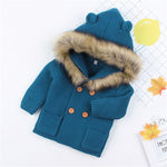 Baby Winter Fur Hooded Sweaters - Babies Hunt