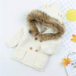 Baby Winter Fur Hooded Sweaters - Babies Hunt