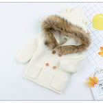 Baby Winter Fur Hooded Sweaters - Babies Hunt