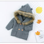 Baby Winter Fur Hooded Sweaters - Babies Hunt