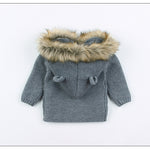 Baby Winter Fur Hooded Sweaters - Babies Hunt