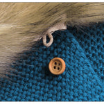 Baby Winter Fur Hooded Sweaters - Babies Hunt