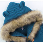 Baby Winter Fur Hooded Sweaters - Babies Hunt