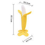 BANANA MASSAGING TOOTHBRUSH - Babies Hunt