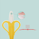 BANANA MASSAGING TOOTHBRUSH - Babies Hunt