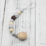 PACIFIER CLIP HOLDER WITH PENDANT - Babies Hunt