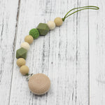 PACIFIER CLIP HOLDER WITH PENDANT - Babies Hunt