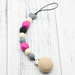 PACIFIER CLIP HOLDER WITH PENDANT - Babies Hunt