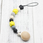 PACIFIER CLIP HOLDER WITH PENDANT - Babies Hunt