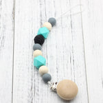 PACIFIER CLIP HOLDER WITH PENDANT - Babies Hunt