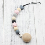 PACIFIER CLIP HOLDER WITH PENDANT - Babies Hunt
