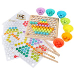 Baby Color Bead Wooden Educational Toy - Babies Hunt