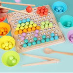 Baby Color Bead Wooden Educational Toy - Babies Hunt