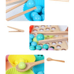 Baby Color Bead Wooden Educational Toy - Babies Hunt
