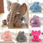 ADORABLE ELEPHANT PLUSH TOY PILLOW - Babies Hunt