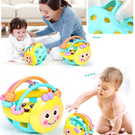 Soft Rubber Baby Cartoon Rattle - Babies Hunt