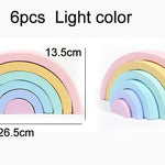 Baby Toys Large Rainbow Blocks - Babies Hunt