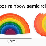 Baby Toys Large Rainbow Blocks - Babies Hunt