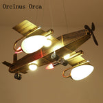 Industrial Wind Retro Aircraft Chandelier - Babies Hunt