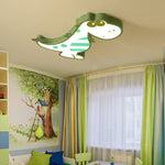 Cartoon dinosaur & Ship Wheel Lamp - Babies Hunt