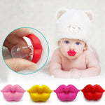 NEW BABY PACIFIER RED KISS LIPS - Babies Hunt