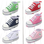 New Canvas Newborn Boys Shoes - Babies Hunt