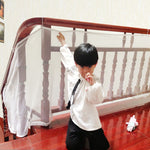 SAFETY NET FOR OPEN STAIRS - Babies Hunt