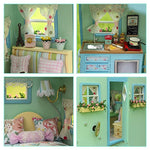 Wooden Doll House For Girls - Babies Hunt