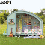 Wooden Doll House For Girls - Babies Hunt
