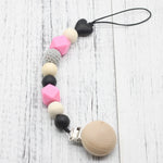 PACIFIER CLIP HOLDER WITH PENDANT - Babies Hunt