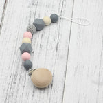 PACIFIER CLIP HOLDER WITH PENDANT - Babies Hunt