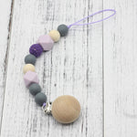 PACIFIER CLIP HOLDER WITH PENDANT - Babies Hunt