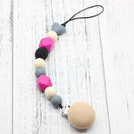 PACIFIER CLIP HOLDER WITH PENDANT - Babies Hunt